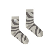 Zebra Color Matching Socks