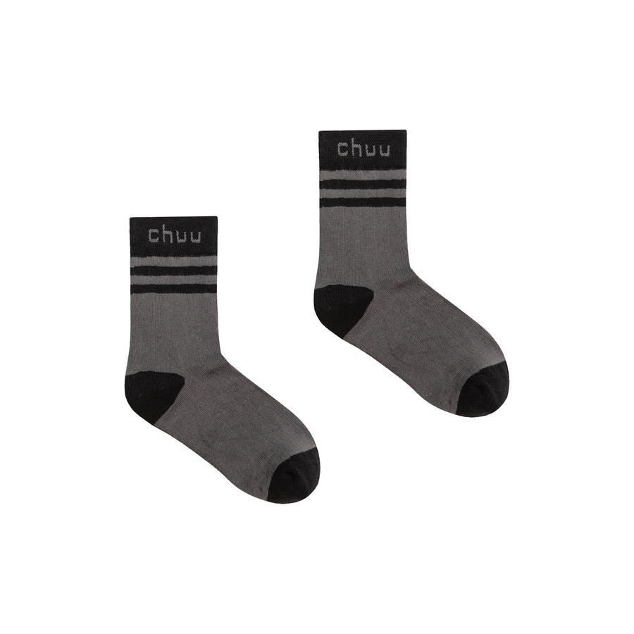 CHUU Color Logo High Socks