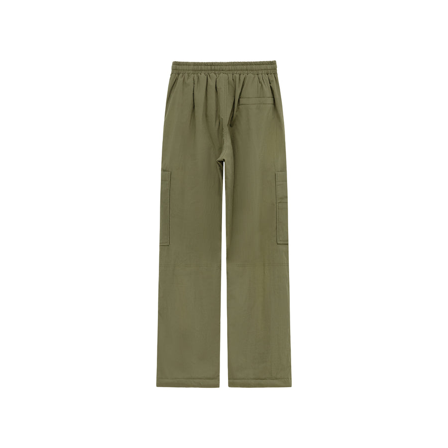 CHUU Simple Basic Banded Wide Pants