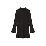 Polo Neck Embroidered Dress