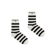 Logo Striped High Socks