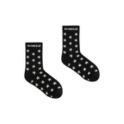 Light Color Star Jacquard Socks