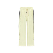 Elastic Waist Wide Sporty Pants