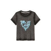 Bonjour Logo Lettering Sporty T-Shirt