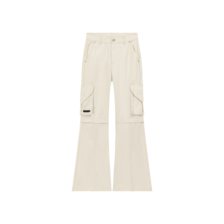 CHUU Bootcut Cargo Pocket Pants