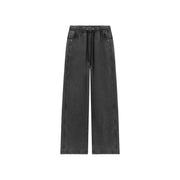 Simple Wide Casual String Pants