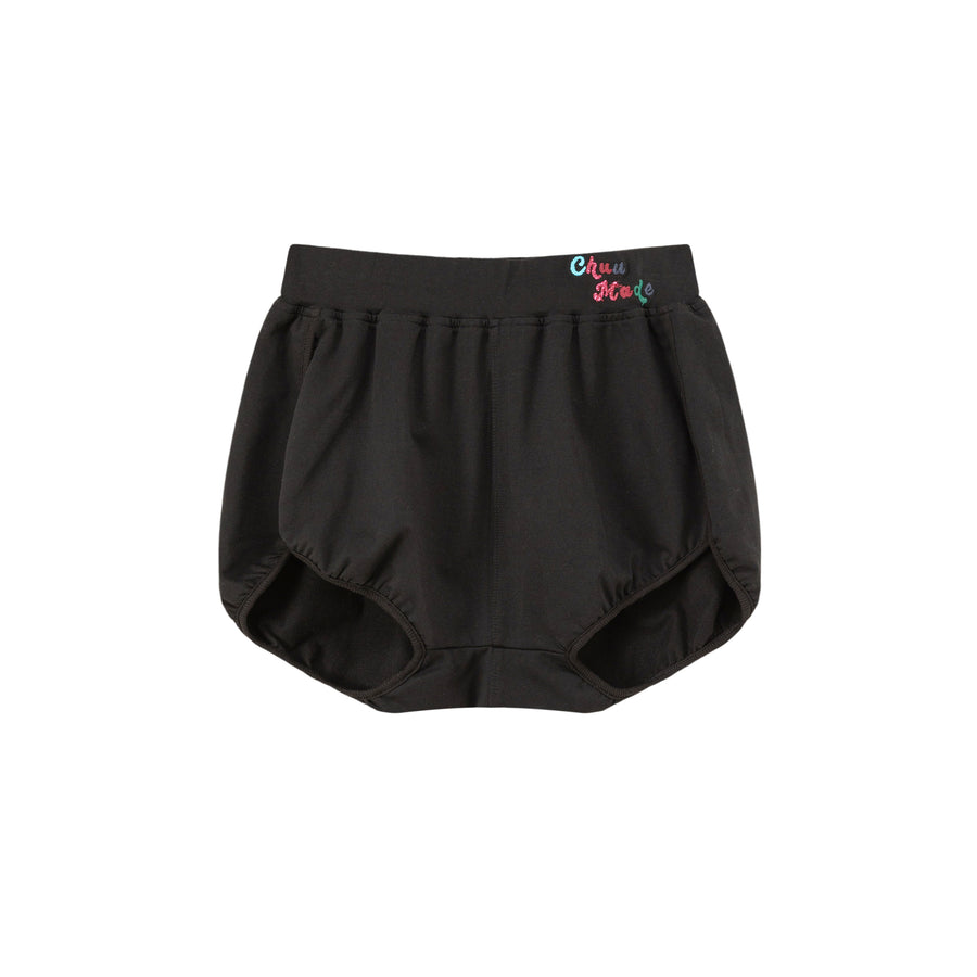 CHUU Multi Color Logo Embroidered Banded Shorts