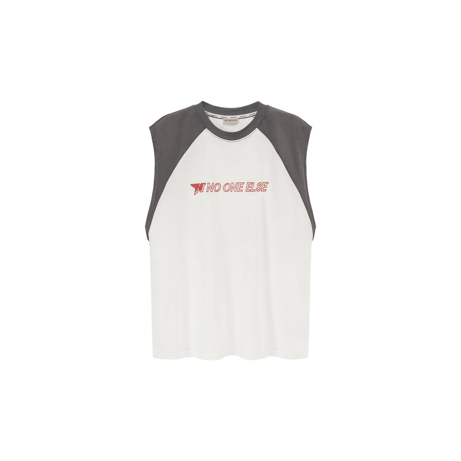 CHUU Noe Raglan Sleeveless T-Shirt