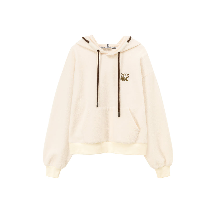 CHUU Simple Boxy Hoodie