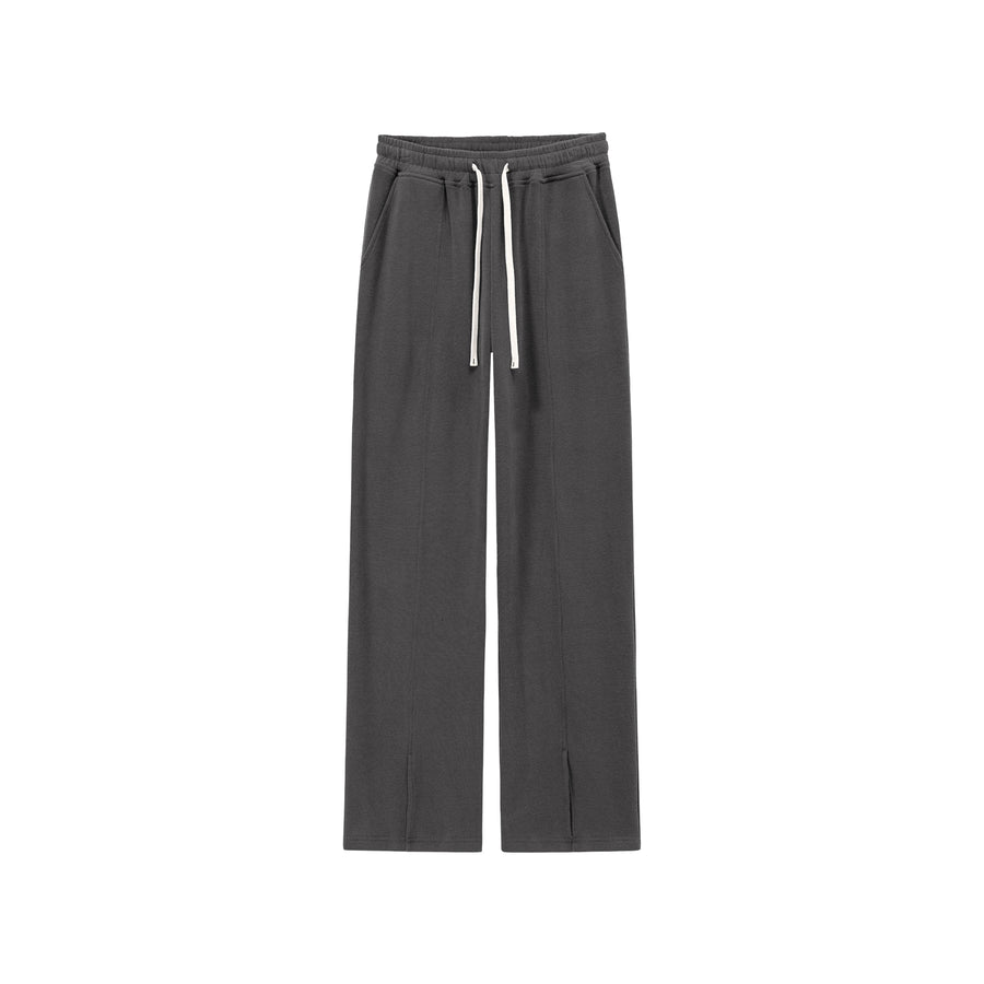 CHUU Slit Sweatpants Wide Pants