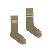 Color Lettering Basic High Socks