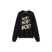 Logo Lettering Boxy Sweatshirt