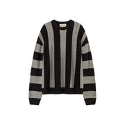 Vintage Color Scheme Stripe Knit Sweater