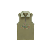 Best Team Polo Sleeveless Top