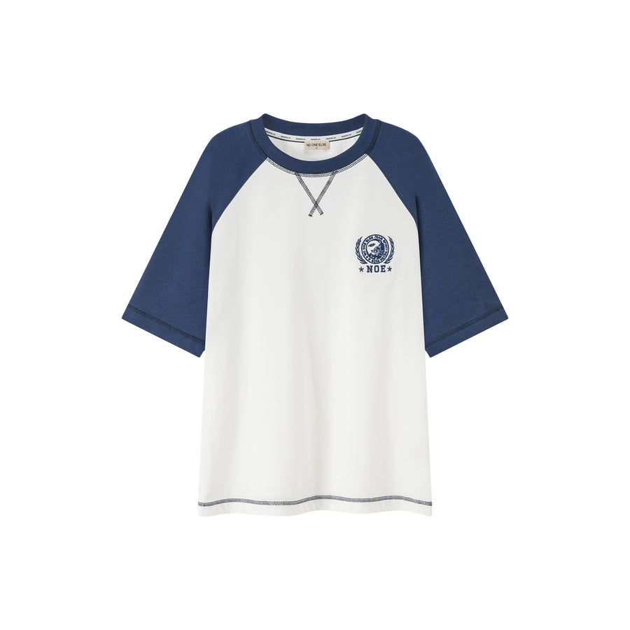 CHUU Noe Raglan Colorblocked Daily T-Shirt