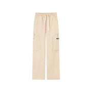 Simple Basic Banded Wide Pants