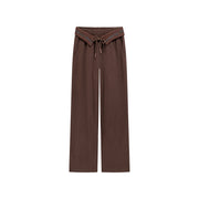 Logo String Wide Pants