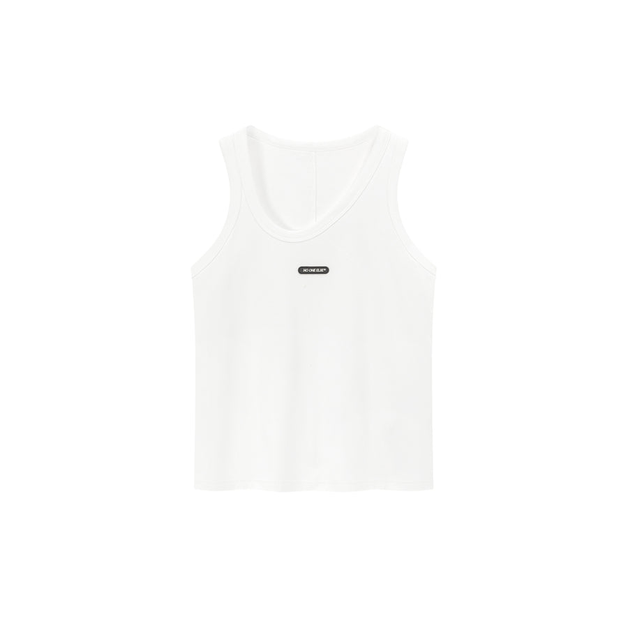 CHUU Basic Simple Sleeveless T-Shirt