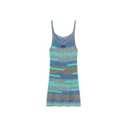 Multi Color Sleeveless Knit Dress