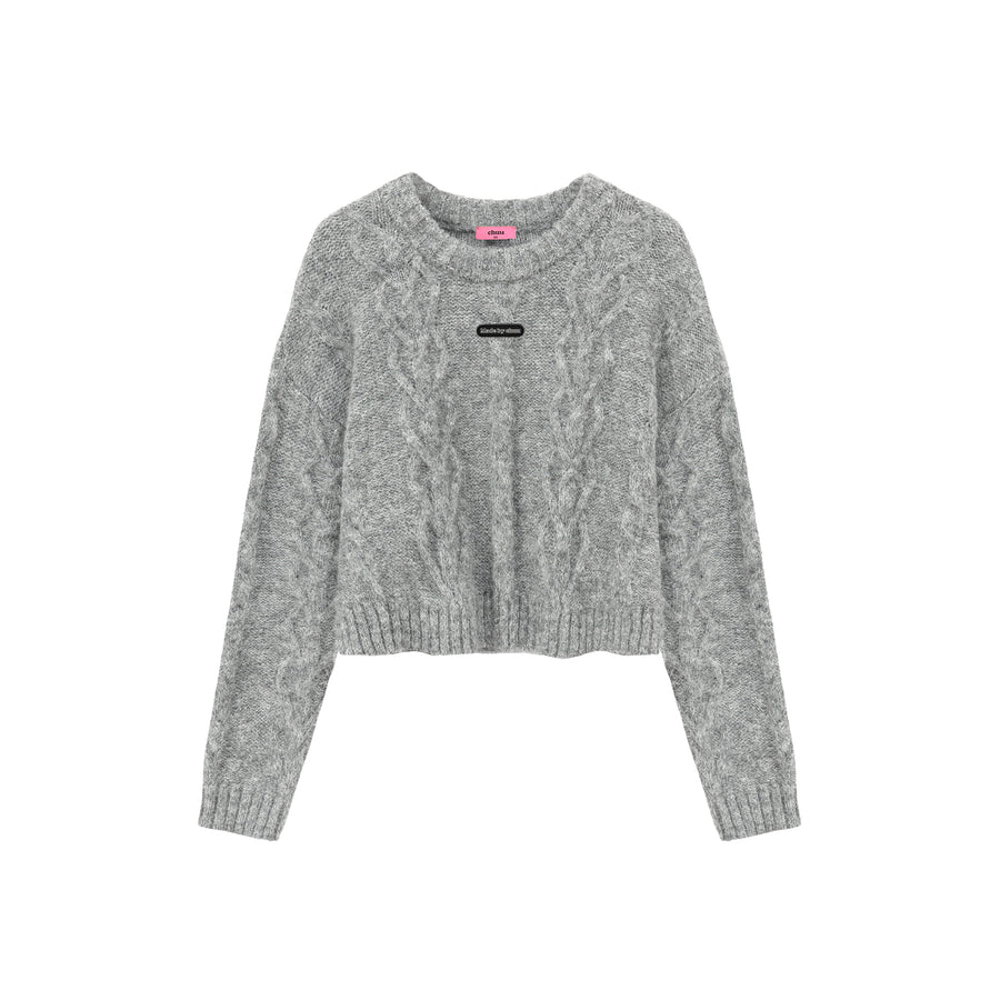 CHUU Twisted Loose Fit Knit Sweater