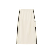 Side Line Pocket Logo Sporty Long Sweat Skirt