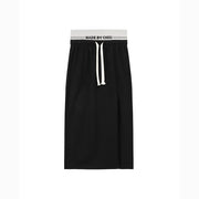 Slit Casual Sporty Long Skirt