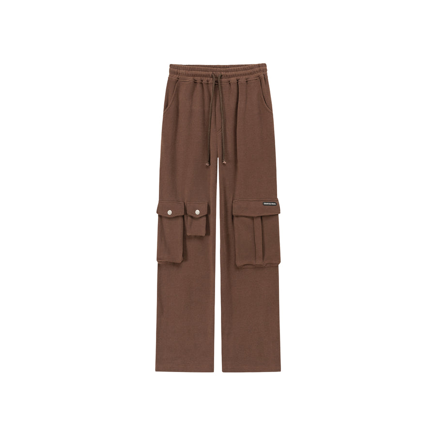 CHUU Pocket Elastic Waist Casual Pants