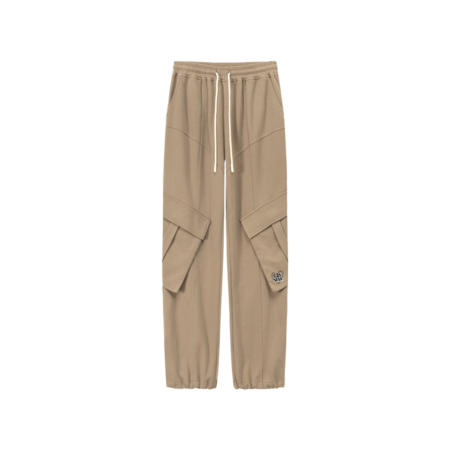 CHUU Elastic Waist Pocket Sweatpants