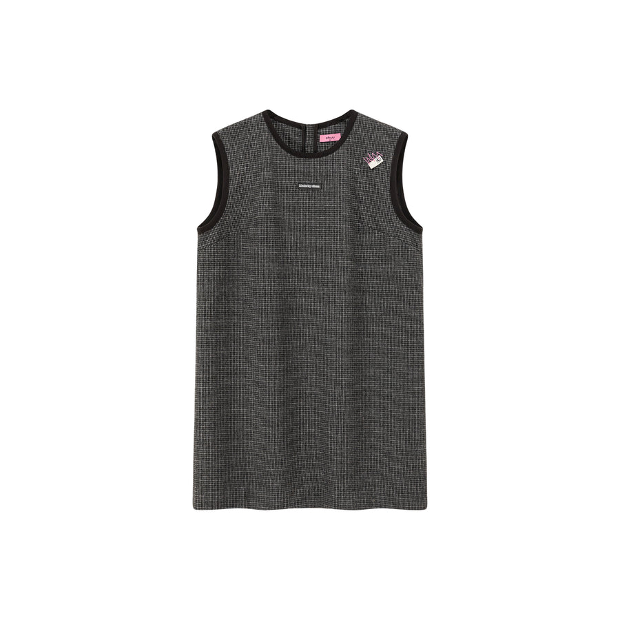 CHUU Line Color Matching Dress