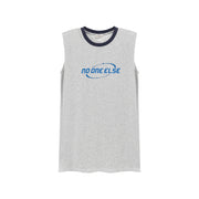 Noe Center Logo Sleeveless T-Shirt Dress