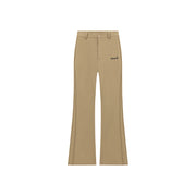 Logo Basic Semi Bootcut Pants