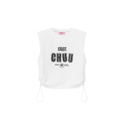 Side Strings Sleeveless Sporty Top