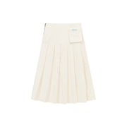 Heart Pleated Long Skirt