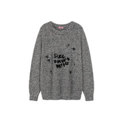 Size Doesnt Matter Knit Stars Sweater