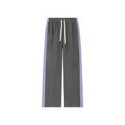 Color Line String Wide Leg Training Pants