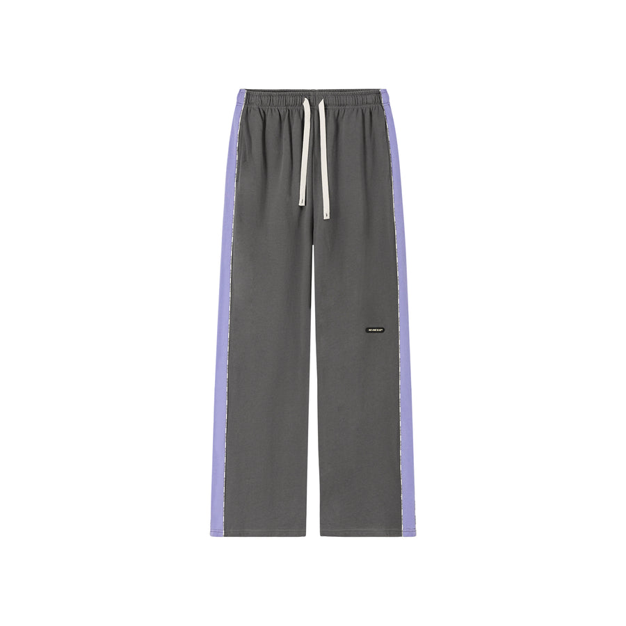 CHUU Color Line String Wide Leg Training Pants