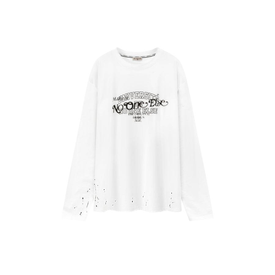 CHUU Logo Lettering Boxy T-Shirt