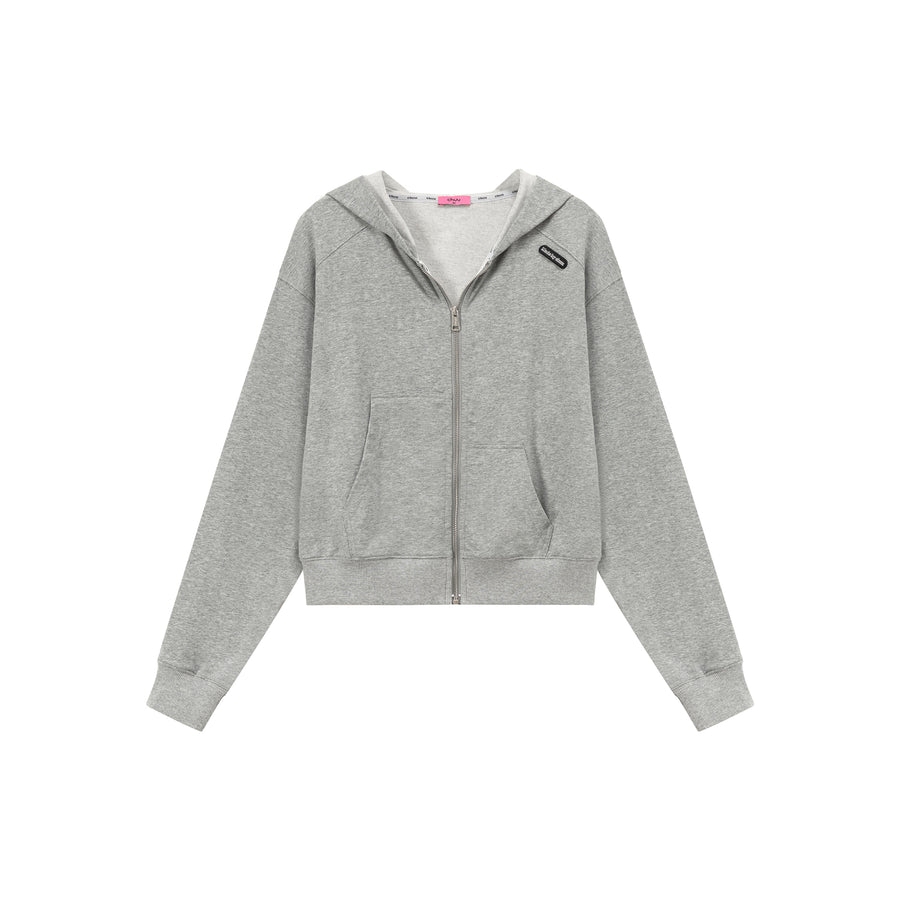 CHUU Basic Pocket Hooded Zip-Up