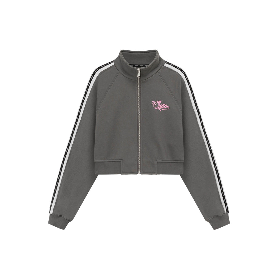 CHUU Sporty Loose Zip-Up Jacket