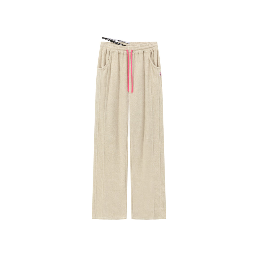 CHUU Elastic Casual Wide Pants