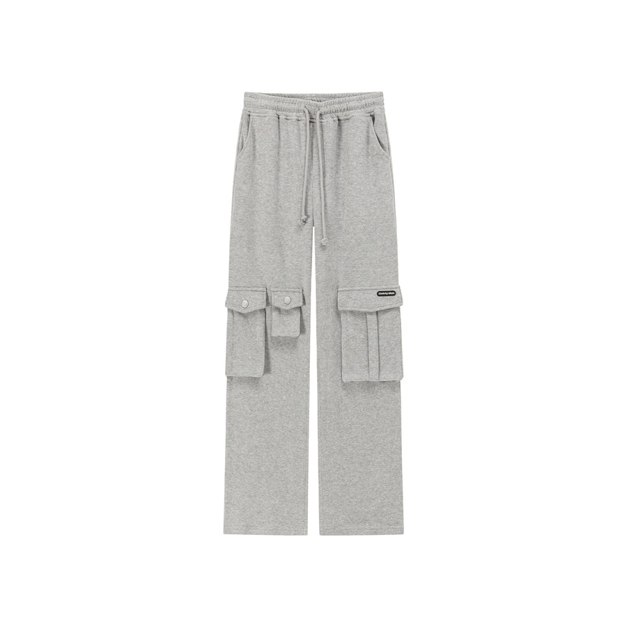 CHUU Pocket Elastic Waist Casual Pants