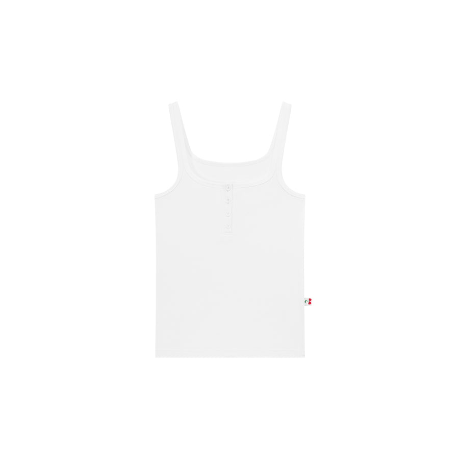 CHUU Color Button Sleeveless Tank Top