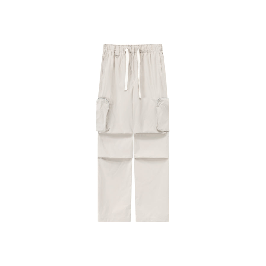 CHUU Casual Drawstring Wide Cargo Pants