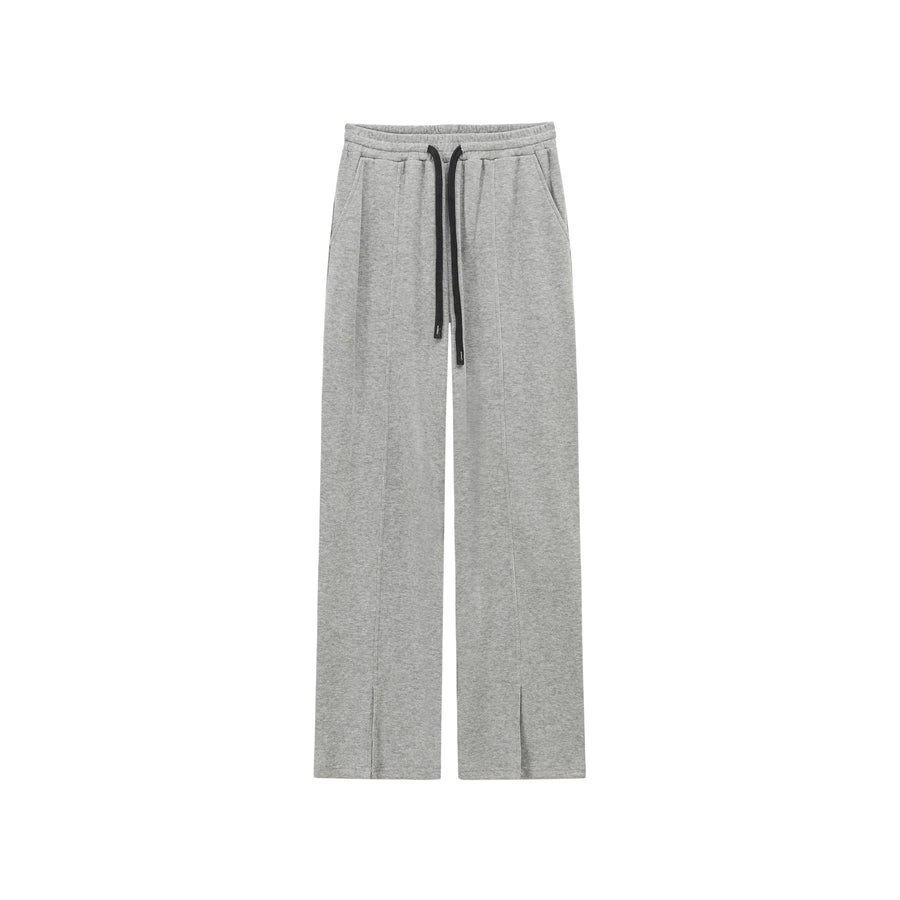 CHUU Slit Sweatpants Wide Pants