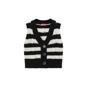 Big Button Knit Vest