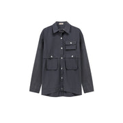 Colo Multi-Pocket Boxy Shirt Jacket