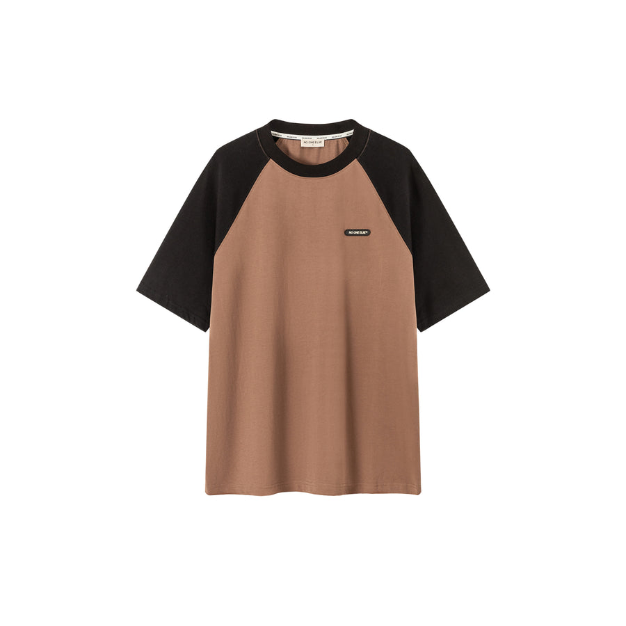 CHUU Contrast Raglan Basic Sporty T-Shirt