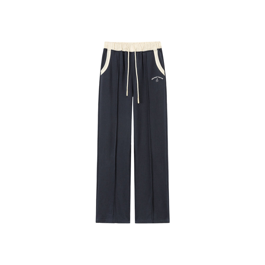 CHUU Color Combination Wide Pants