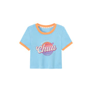 Color Combination Hot And Chill Line T-Shirt