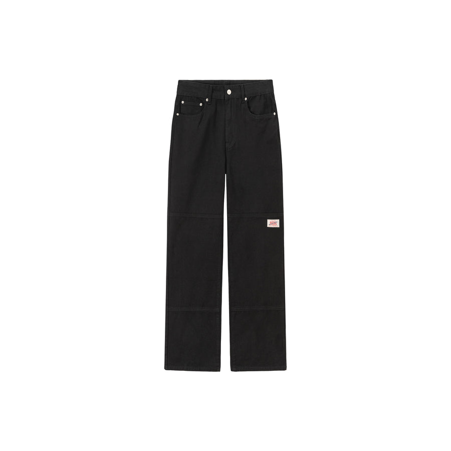 CHUU Colored Straight Wide Denim Pants